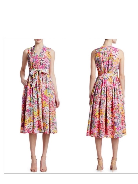 kate spade Dresses & Skirts - kate spade Pink Floral Midi Dress